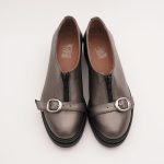 Balerini Aurii cu Talpa Inalta Vagam 1007