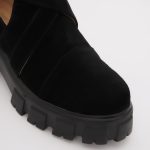 Botine Negre Decupate Vagam1365 - imagine 4