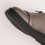 Balerini Aurii cu Talpa Inalta Vagam 1007 - imagine 5