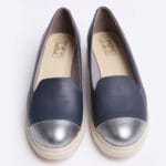 Balerini Bleumarin cu Talpa Inalta Vagam0366 - imagine 4