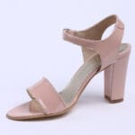 Sandale Roz cu Toc Gros Vagam0229 - imagine 4