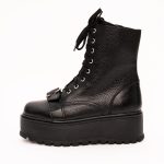 Ghete Negre cu Platforma Vagam1241