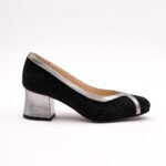 Pantofi Negri cu Toc Gros Vagam0782 - imagine 5