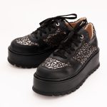 Pantofi Negri cu Platforma Vagam 1135