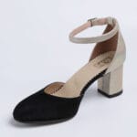 Pantofi Aurii Decupati Vagam0251 - imagine 5