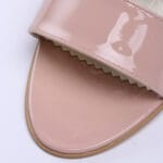 Sandale Roz cu Toc Gros Vagam0229 - imagine 3