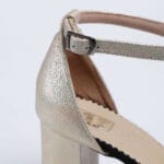 Pantofi Aurii Decupati Vagam0251 - imagine 4