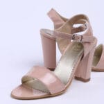 Sandale Roz cu Toc Gros Vagam0229 - imagine 5