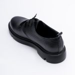 Pantofi Negri cu Siret 1718 - imagine 5