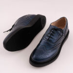 Pantofi Bleumarin cu Siret Vagam 0679 - imagine 8