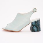 Sandale Bleu cu Toc 1202 - imagine 2