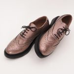 Pantofi Roz inchis cu Siret Vagam 1040 - imagine 6
