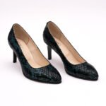 Pantofi Stiletto cu Imprimeu Vagam0793 - imagine 7