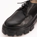 Pantofi Negri cu Talpa Inalta Vagam 1145 - imagine 4