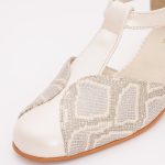 Pantofi Crem Decupati Vagam1187 - imagine 3