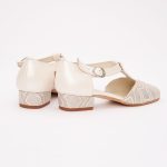 Pantofi Crem Decupati Vagam1187 - imagine 5