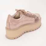 Pantofi Roz cu Siret Vagam 1017 - imagine 3