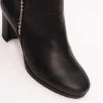 Ghete Scurte Negre cu Toc Vagam1253 - imagine 5