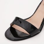 Sandale Negre cu Toc 1223 - imagine 3