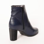 Botine Bleumarin cu Toc Vagam1119 - imagine 4