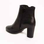 Ghete Scurte Negre cu Toc Vagam1253 - imagine 3