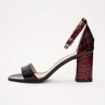 Sandale Negre cu Toc 1223