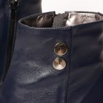 Botine Bleumarin cu Toc Vagam1119 - imagine 5