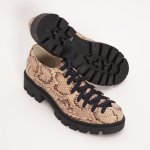 Pantofi Crem cu Siret Vagam 1018