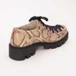 Pantofi Crem cu Siret Vagam 1018 - imagine 4