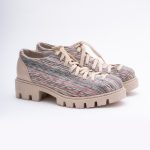 Pantofi Crem cu Siret 1719 - imagine 4