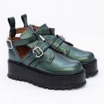 Pantofi Verzi Decupati Vagam1548 - imagine 2