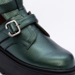 Pantofi Verzi Decupati Vagam1548 - imagine 3