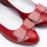 Balerini Rosii cu Talpa Joasa Vagam 1906 - imagine 3