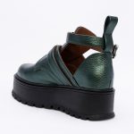 Pantofi Verzi Decupati Vagam1548 - imagine 4
