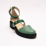 Pantofi Casual Decupati Verzi Vagam 0940