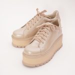 Pantofi Roz sidefat cu Siret Vagam 1309 - imagine 6