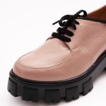 Pantofi Roz cu Talpa Inalta Vagam 1146 - imagine 4