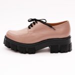 Pantofi Roz cu Talpa Inalta Vagam 1146 - imagine 2