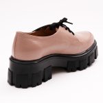 Pantofi Roz cu Talpa Inalta Vagam 1146 - imagine 3