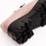 Pantofi Roz cu Talpa Inalta Vagam 1146 - imagine 5