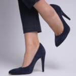 Pantofi Stiletto Bleumarin Vagam0310 - imagine 7