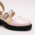 Pantofi Casual Decupati Roz Vagam 0937 - imagine 3