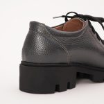 Pantofi Gri Antracit cu Siret Vagam 1019 - imagine 4