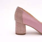 Pantofi Lila cu Toc Gros Vagam0821 - imagine 4