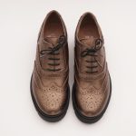 Pantofi Bronz cu Siret Vagam 1020 - imagine 6