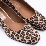 Pantofi Animal Print cu Toc Gros Scurt Vagam 1936 - imagine 4