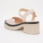 Sandale Roz Pal cu Talpa Inalta 1407 - imagine 3