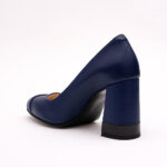 Pantofi Bleumarin cu Toc Gros Vagam0753 - imagine 6