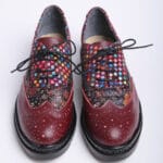 Pantofi Oxford Bordo Vagam0301 - imagine 4