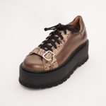 Pantofi Bronz cu Siret Vagam 1042 - imagine 2